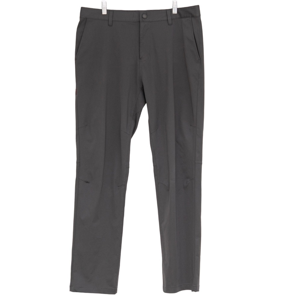 Rhone‎ Commuter Five Pocket Pants Dark Gray Mens 35 Slim Fit Chino Tech Stretch